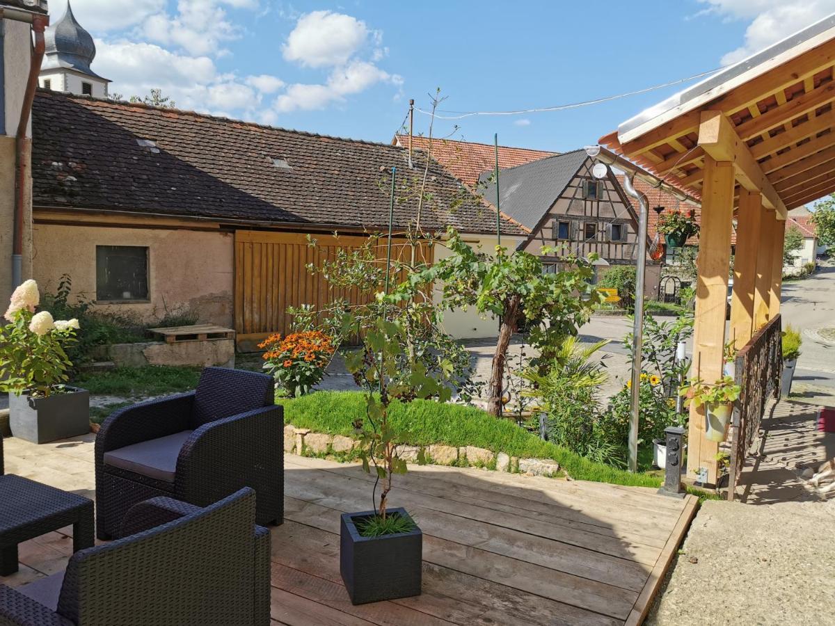 Unser Keltenhof Niederstetten Eksteriør billede